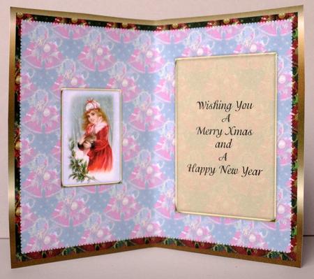 Vintage Xmas Insert by Kristina Norbat