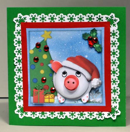 Happy Piggin' Christmas by Kristina Norbat