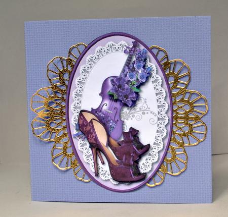 Sweet Music Card Topper 1 by Kristina Norbat