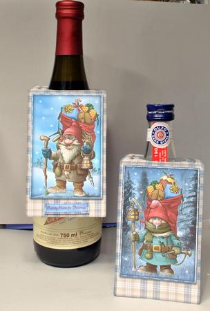 Wine/beer Bottle Gift Tags Pressies by Kristina Norbat