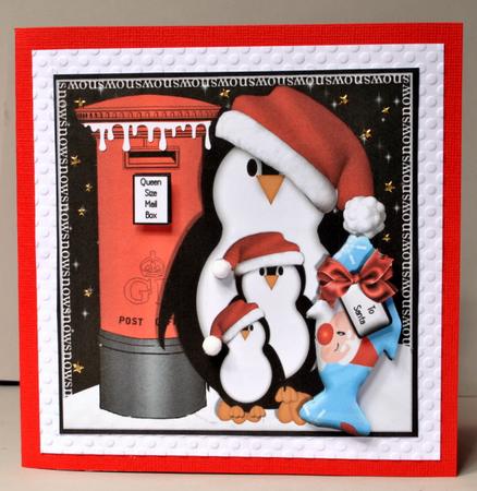 Queen Size Post Box . . . Emperor Size Penguin Mail by Kristina Norbat