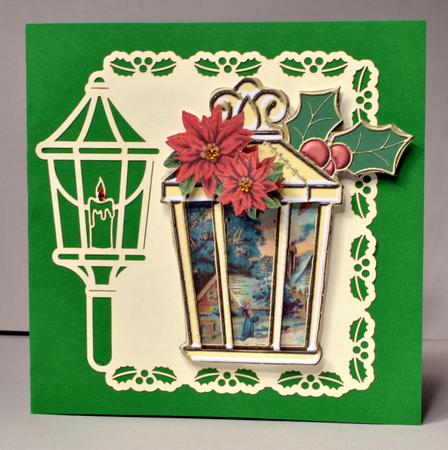 Christmas Lantern - Going Home by Kristina Norbat