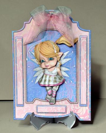 Little Girl Topper with Stand by Kristina Norbat