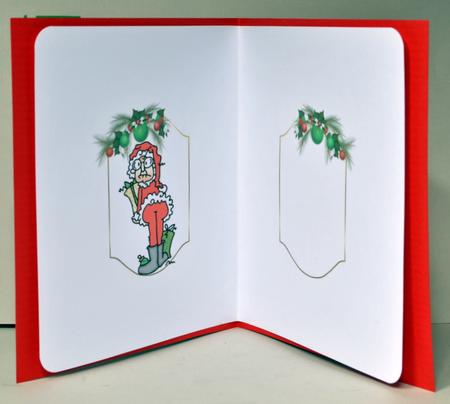 Gus Says Santa Has the Right Idea Insert by Kristina Norbat