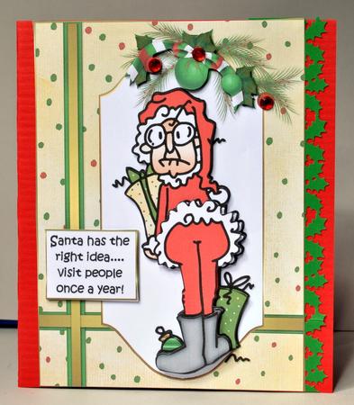 Gus Says Santa Has the Right Idea by Kristina Norbat