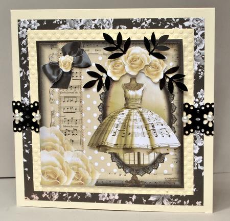 Gorgeous Polka Dots and the Music Dress Topper by Kristina Norbat