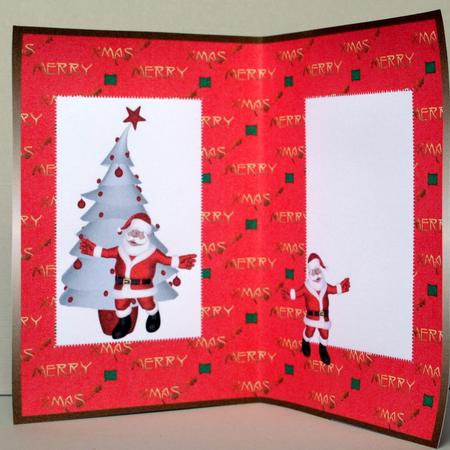 Merry Xmas Santa Insert by Kristina Norbat