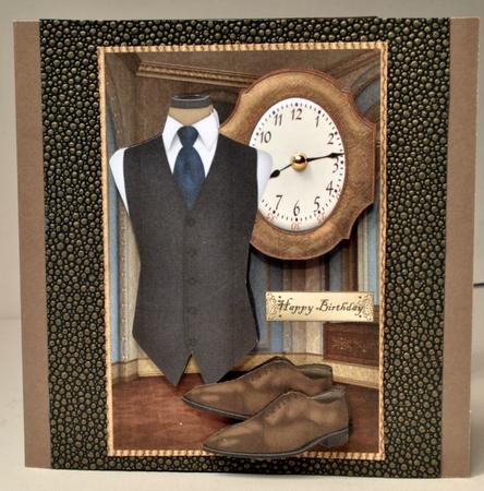 Male Card Gentlemans Clothes 2 by Kristina Norbat