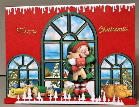 Christmas Window 8 by Kristina Norbat