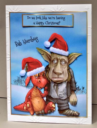 Bah Humbug Pals by Kristina Norbat