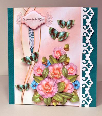 Camelias and Butterflies by Kristina Norbat