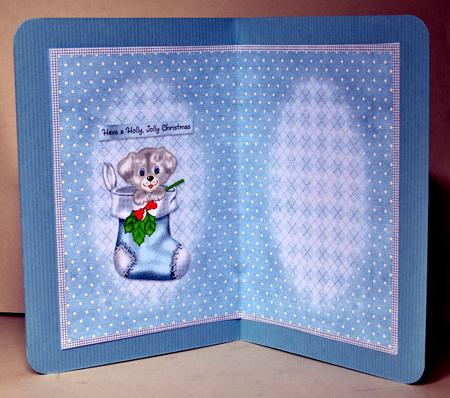 Christmas Puppy Insert by Kristina Norbat