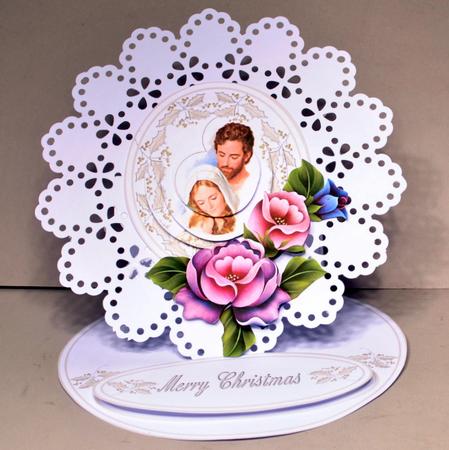 Navidad Easel Card by Kristina Norbat