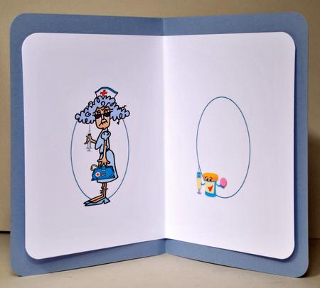 Nurse Stella Get Well Soon Insert by Kristina Norbat