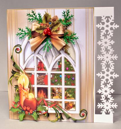 Christmas Morning Through the Window by Kristina Norbat