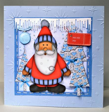 Minikit Felt Santa by Kristina Norbat
