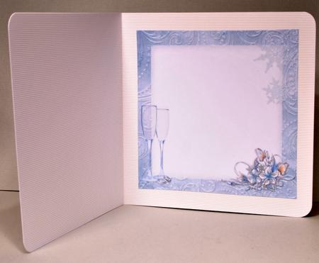 A Winter Wedding -  Co-ordinating Insert 8x8 by Kristina Norbat