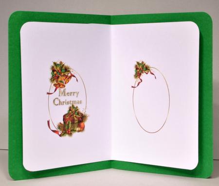 Framed Christmas Scene 5x7 Insert by Kristina Norbat
