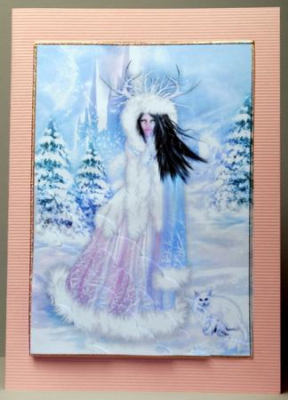 Ice Queen-scallop Corner Stacker by Kristina Norbat