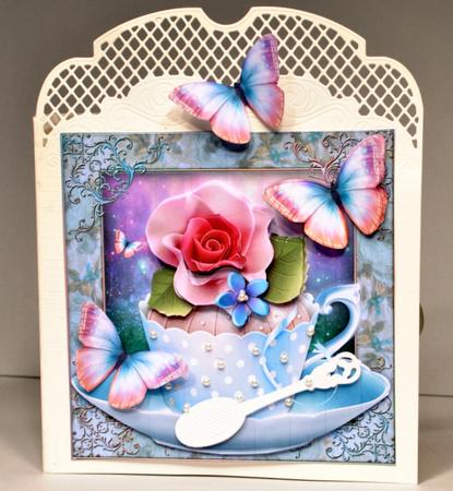 Little Blue Teacake by Kristina Norbat
