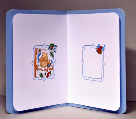 Happy "hoolidays" Christmas Insert by Kristina Norbat