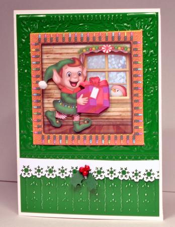 Lil Christmas Elf by Kristina Norbat
