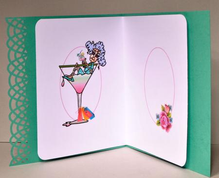 Stella Shopping for Your Birthday Insert by Kristina Norbat