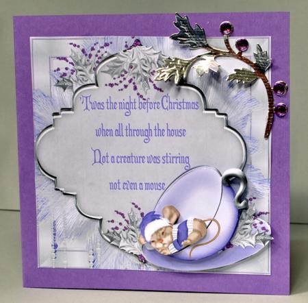'twas the Night Before Christmas Silver Mini Kit by Kristina Norbat