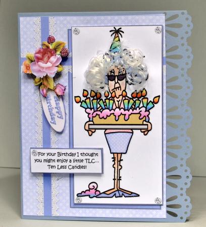 Stella Sends Tlc for Your Birthday Quick Card by Kristina Norbat