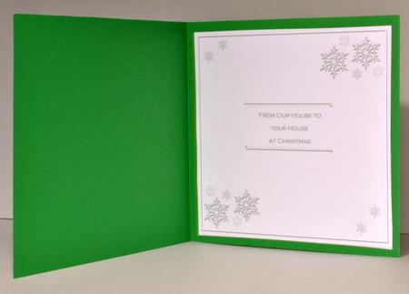 Snowflake Our House to Yours 8in Insert Panel by Kristina Norbat