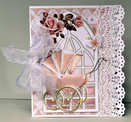 Gorgeous Vintage Style Pram by the Window by Kristina Norbat