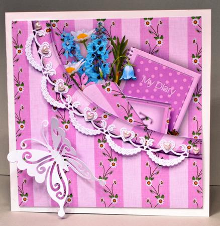 Cotton Print Pocket Card Mini Kit by Kristina Norbat