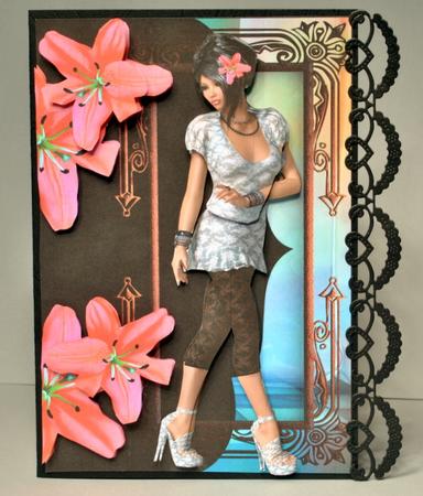 Oriental Girl 3 by Kristina Norbat