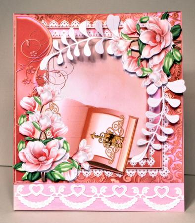 Pink Magnolia Blossoms by Kristina Norbat