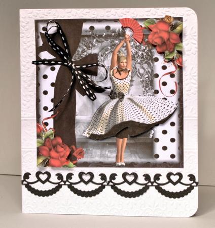 Petticoats and Polka Dots Topper by Kristina Norbat