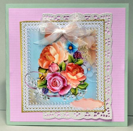 Lovely English Roses and Fruit. by Kristina Norbat