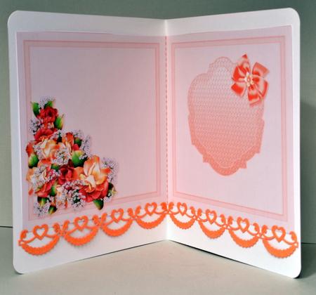 Autumn Roses Matching 6in x 6in Insert by Kristina Norbat