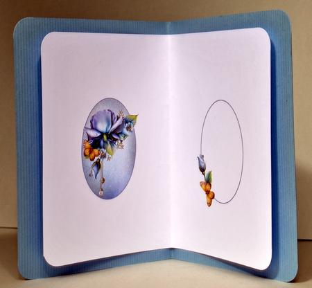 Beautiful Porcelain Roses Insert by Kristina Norbat