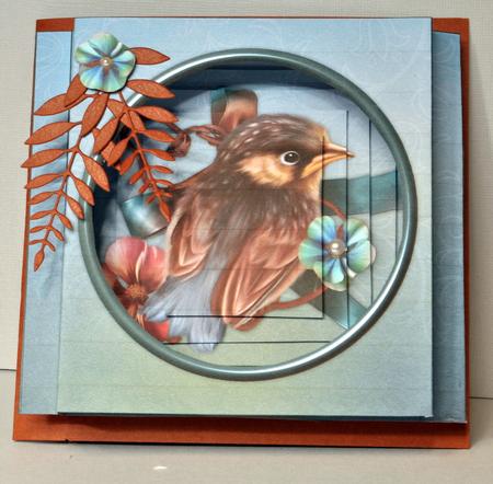 Precious Bird Shadow Box Mini Kit by Kristina Norbat
