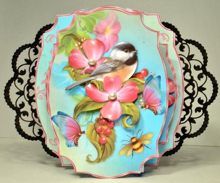 Feathered Friends Pop-out Card Mini-kit by Kristina Norbat