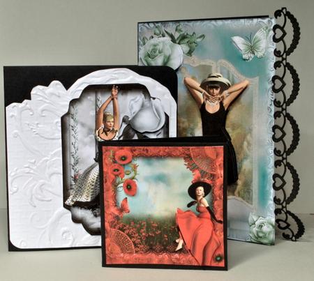 The Fabulous 50's Ladies Part 3 Toppers by Kristina Norbat