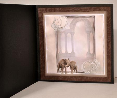 Insert to Compliment the Elephant Couple by Kristina Norbat