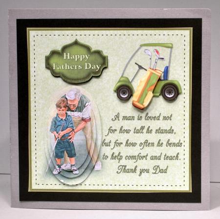 A Verse for the Golfing Dad by Kristina Norbat