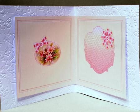 Daisy Spray Matching 6in x 6in Insert by Kristina Norbat