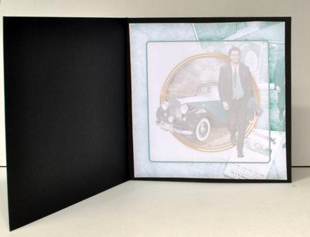 Art Deco Man Antonio (light Blue) Insert by Kristina Norbat