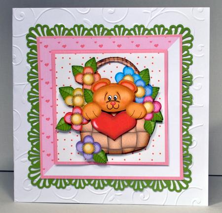 Love Bear Valentine's or Mother's Day by Kristina Norbat