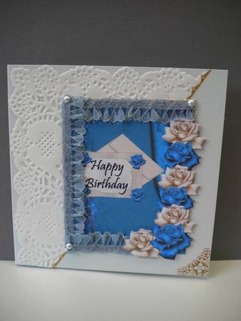 Happy Birthday Roses 2 by Kristina Norbat