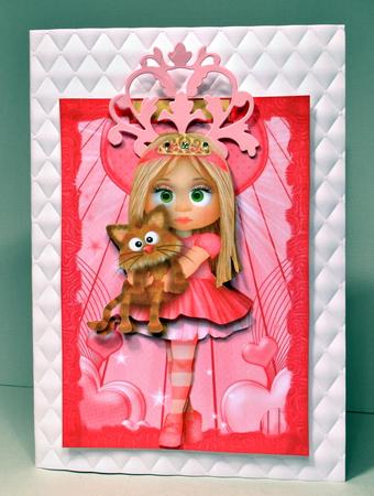 Princess Quick Card by Kristina Norbat