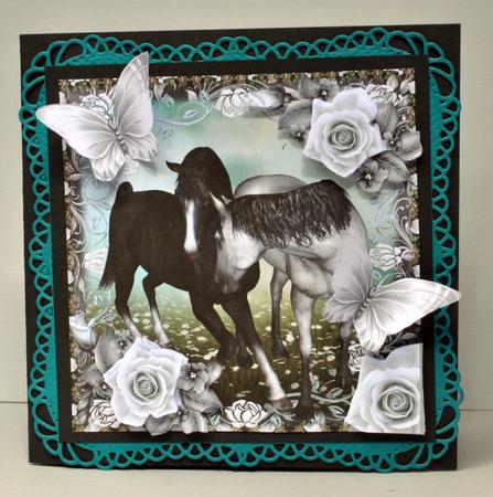 The Beautiful Black and Grey Topper by Kristina Norbat