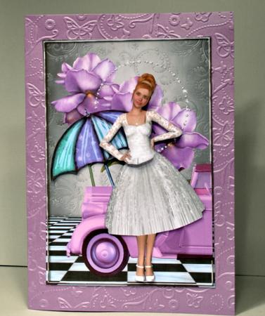 Cute Anna in Lilac by Kristina Norbat